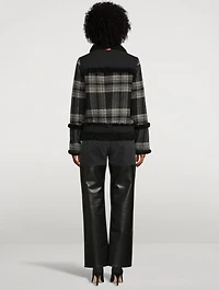 Kechika Wool And Mohair Biker Jacket
