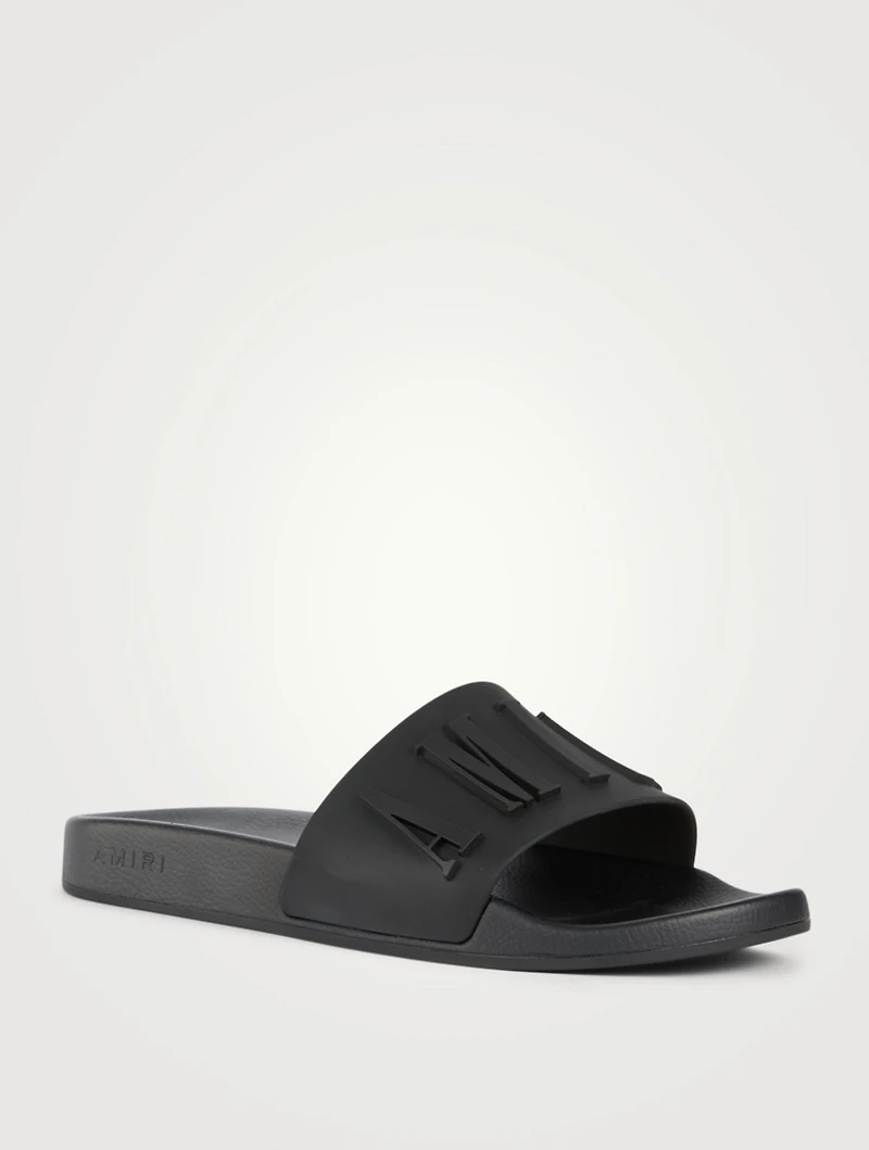 Logo Pool Slide Sandals