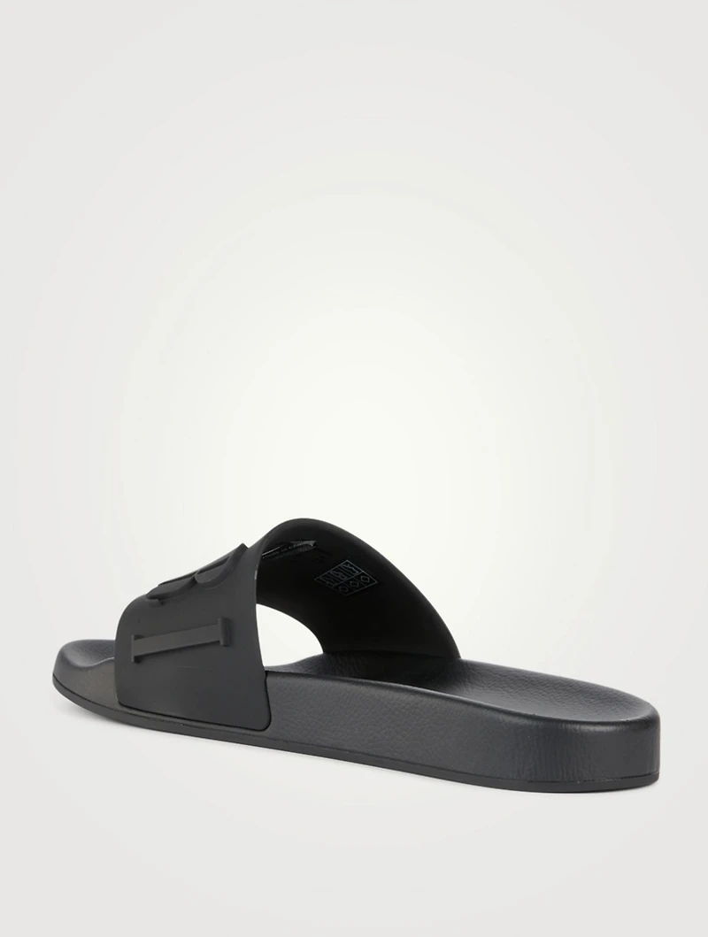 Logo Pool Slide Sandals