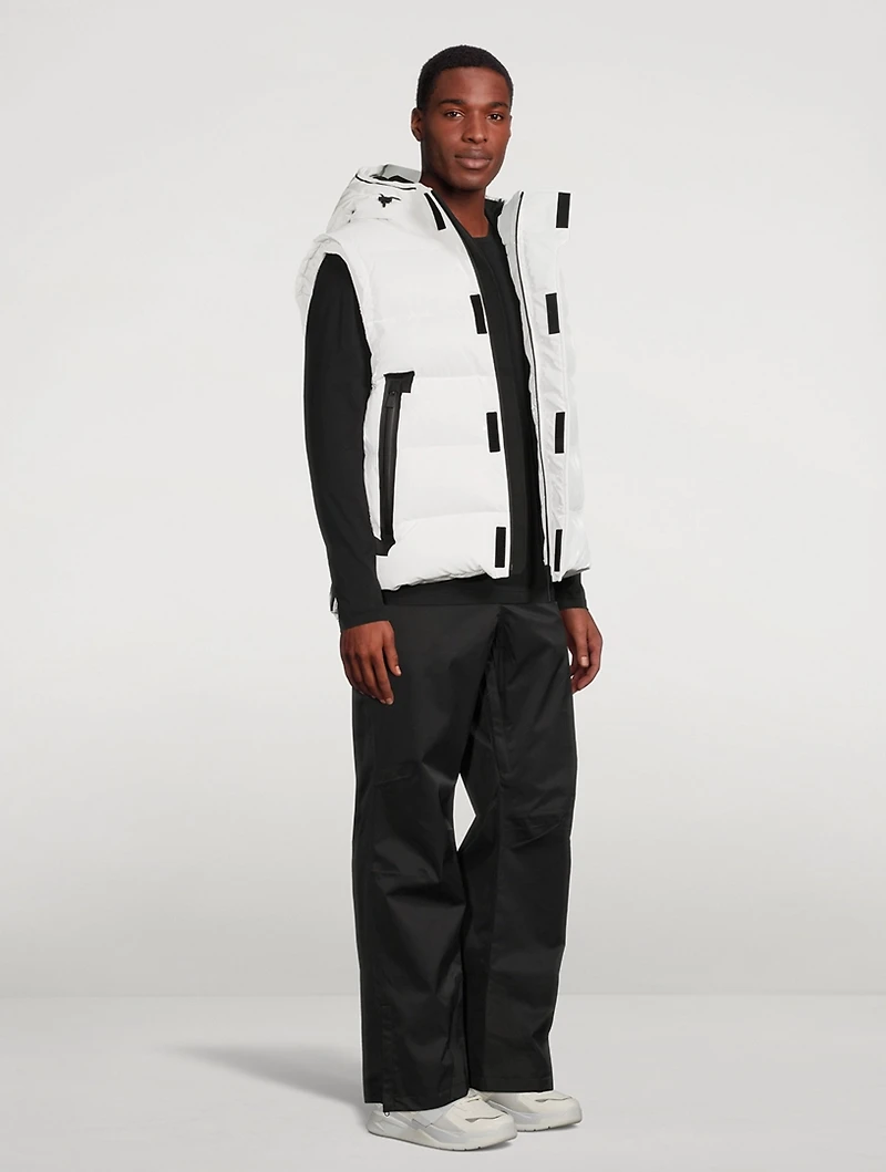 Lang Hooded Puffer Vest