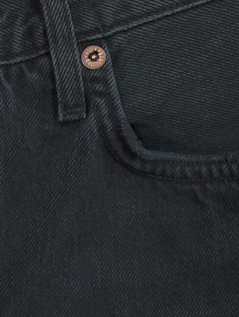 90s Pinch Waist Straight Jeans