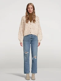 Sabine High-Waisted Straight-Leg Jeans