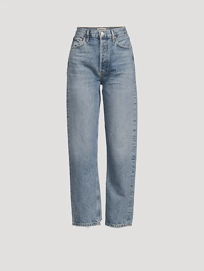 90s Pinch Waist Straight Jeans
