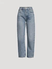 90s Pinch Waist Straight Jeans