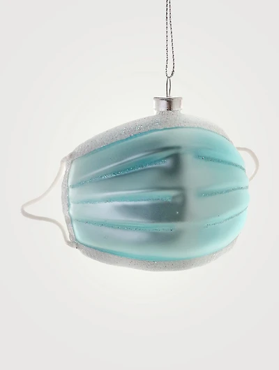 Mask Glass Ornament