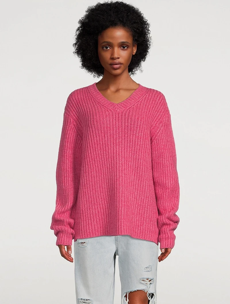 Jumbo Rib Cashmere Sweater