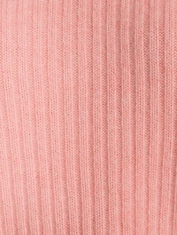 Medium Rib Cashmere Hooded Sweater