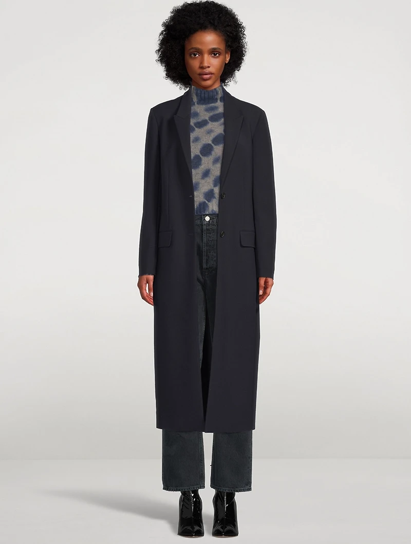 Highland Crop Cashmere Sweater Tie-Dye Print