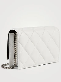 Mini Graffiti Skull Leather Bag