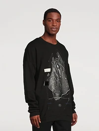 Palla Cotton Fleece Oversized Sweater