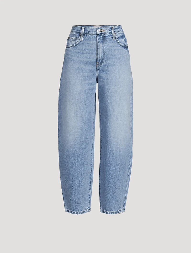 Ultra High-Rise Barrel-Leg Jeans