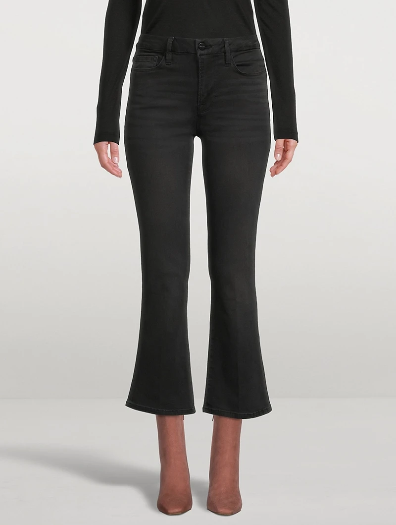 Le Crop Mini Bootcut Jeans