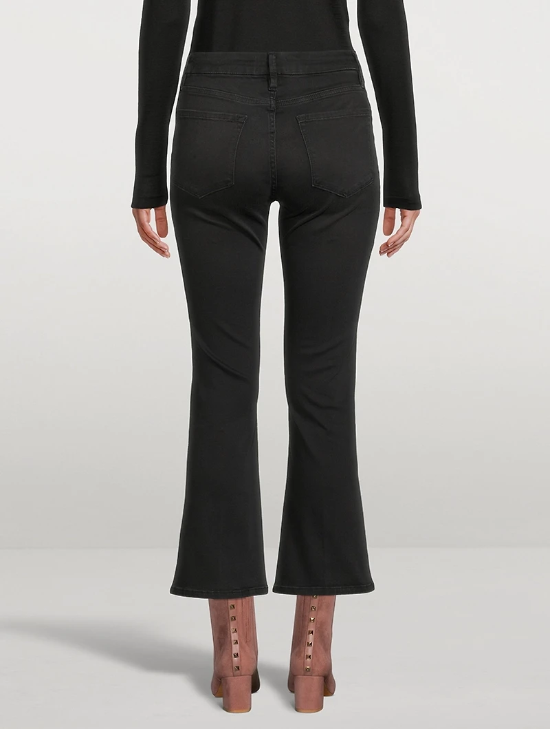 Le Crop Mini Bootcut Jeans