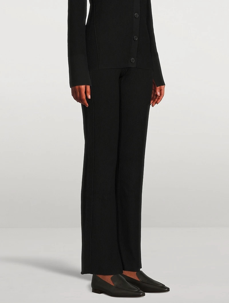Ribbed Knit Pants