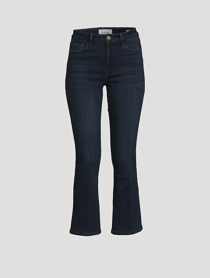 Le Crop Mini Bootcut Jeans