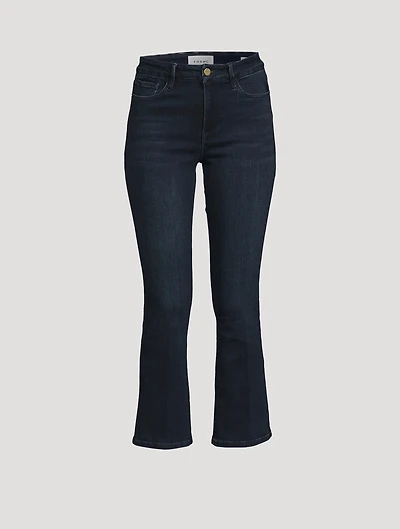Le Crop Mini Bootcut Jeans