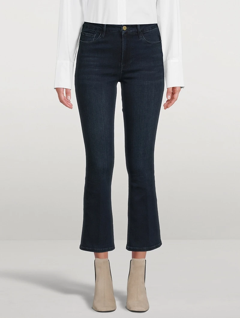 Le Crop Mini Bootcut Jeans
