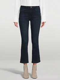 Le Crop Mini Bootcut Jeans