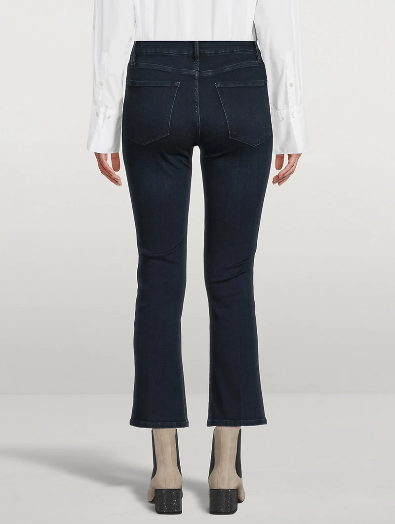 Le Crop Mini Bootcut Jeans