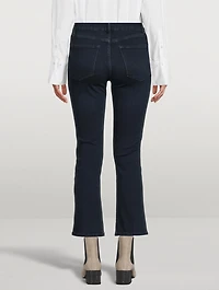 Le Crop Mini Bootcut Jeans