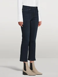 Le Crop Mini Bootcut Jeans