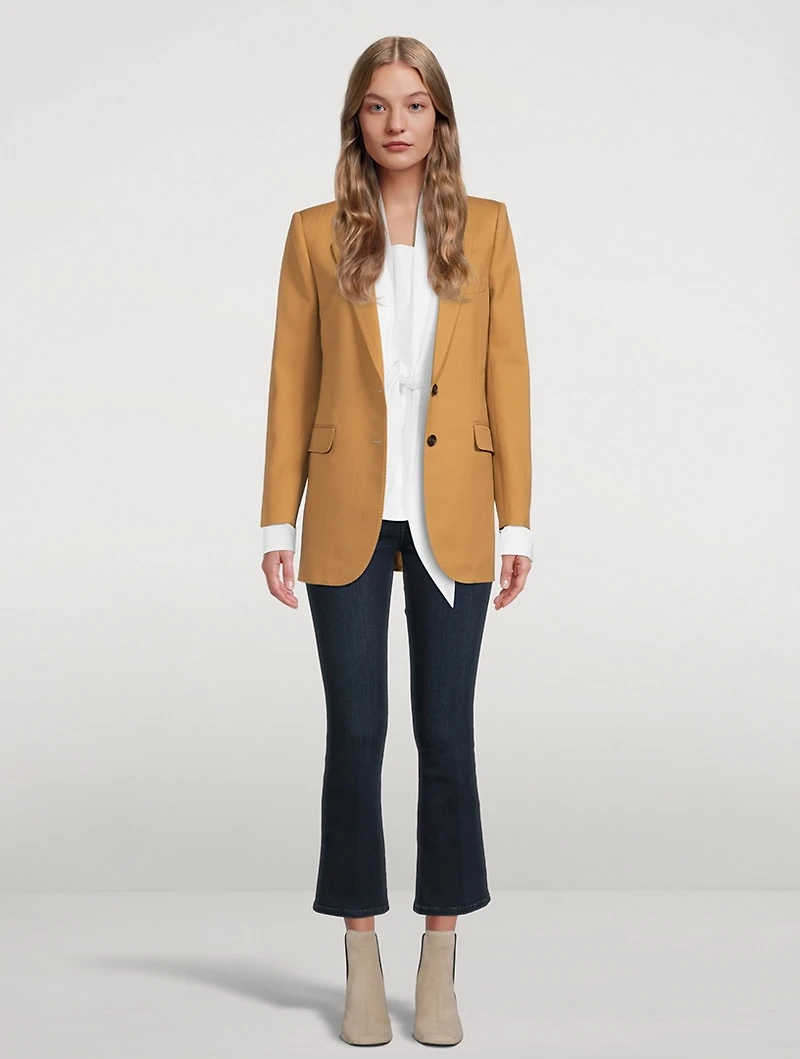 Le Crop Mini Bootcut Jeans
