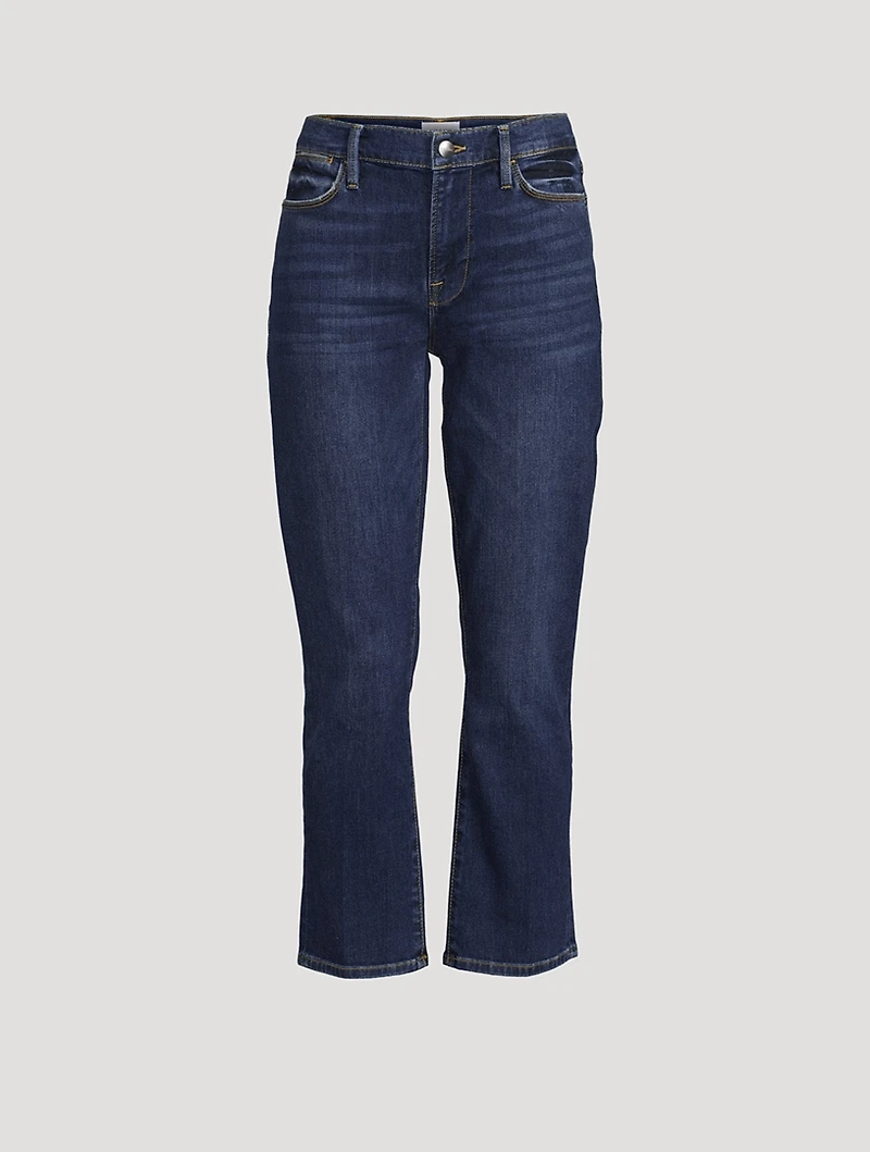Le High Straight-Leg Jeans