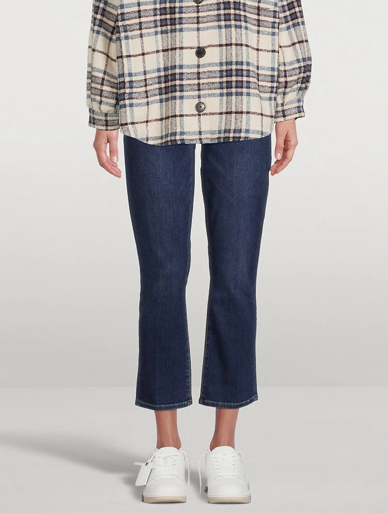 Le High Straight-Leg Jeans