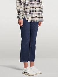 Le High Straight-Leg Jeans