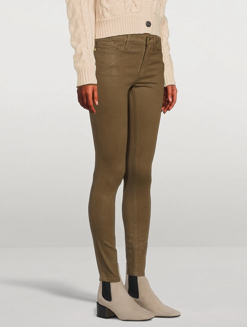 Le Skinny De Jeanne Coated Jeans
