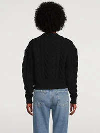 Wool Cable-Knit Sweater