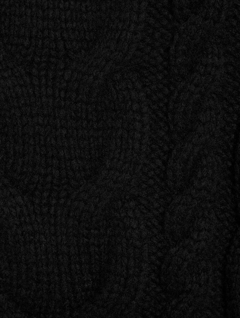 Wool Cable-Knit Sweater