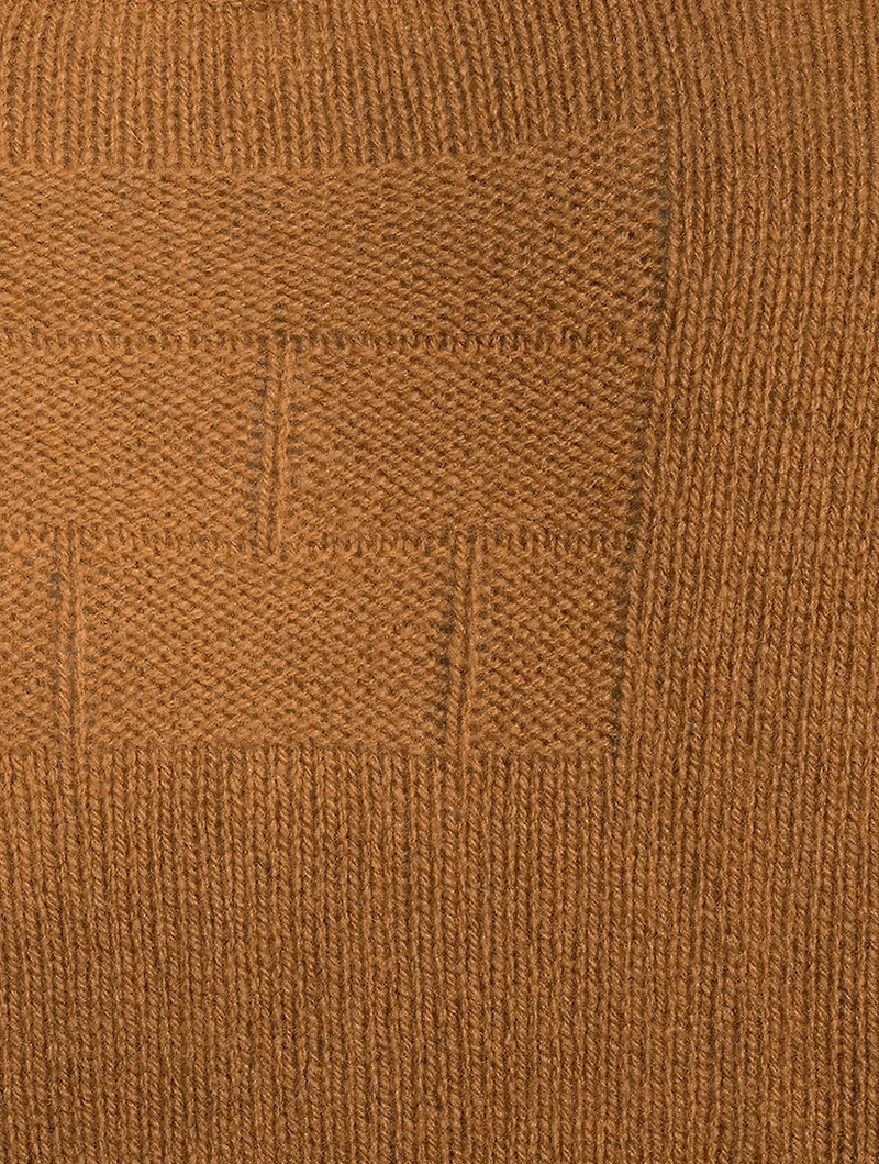 Colourblock Recycled Cashmere And Wool Sweater