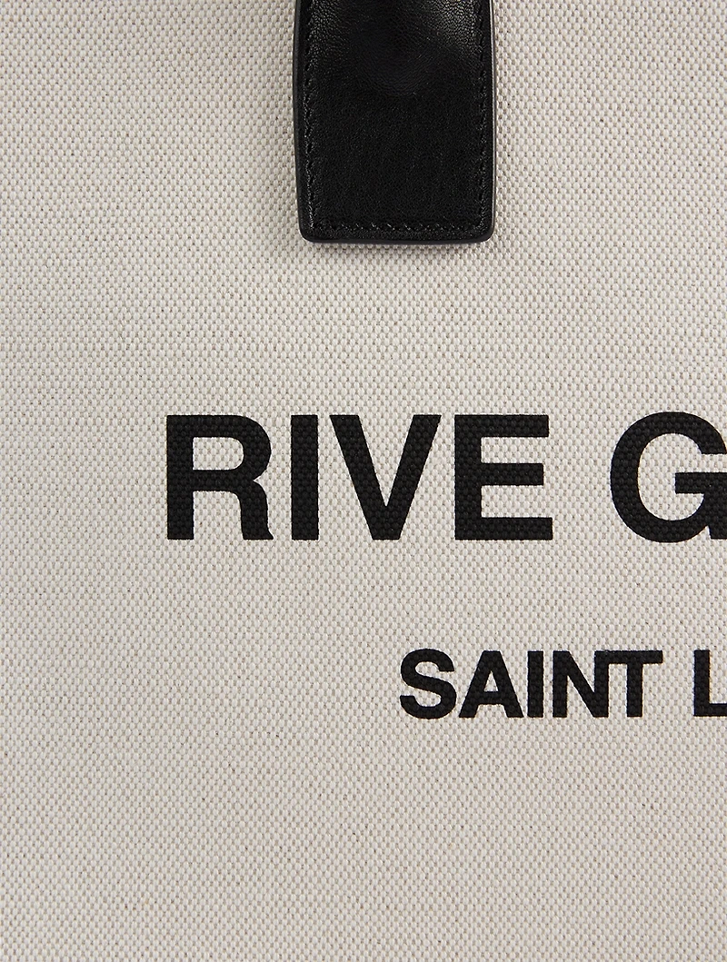 Rive Gauche Canvas Tote Bag