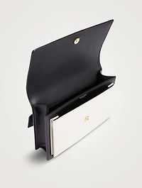Sunset YSL Monogram Leather Top Handle Bag