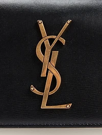 Sunset YSL Monogram Leather Top Handle Bag