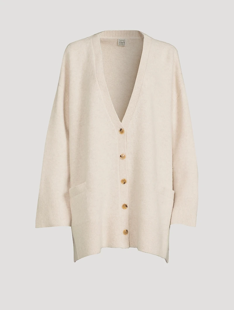 Brushed Wool Cardigan