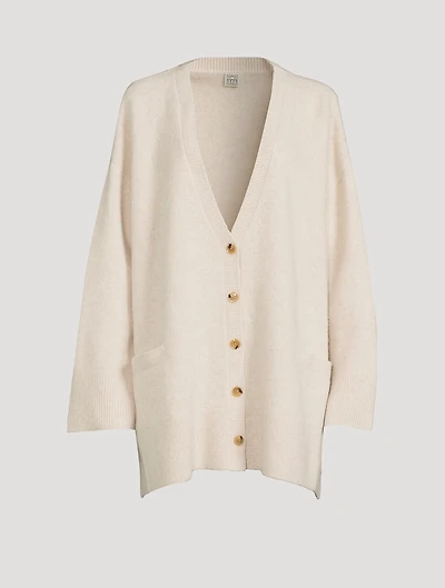 Brushed Wool Cardigan
