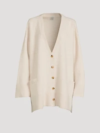 Brushed Wool Cardigan