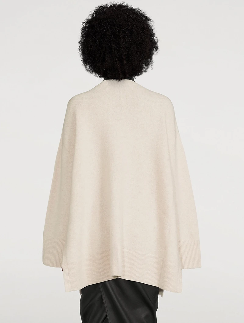 Brushed Wool Cardigan