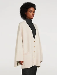 Brushed Wool Cardigan