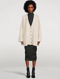 Brushed Wool Cardigan