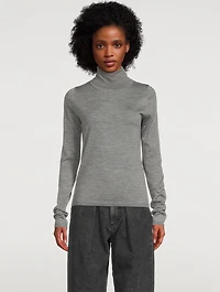 First Layer Wool Turtleneck Sweater