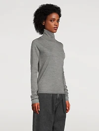 First Layer Wool Turtleneck Sweater