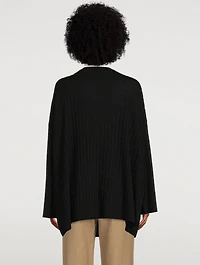 Mini Cable Wool Cardigan