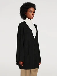 Mini Cable Wool Cardigan