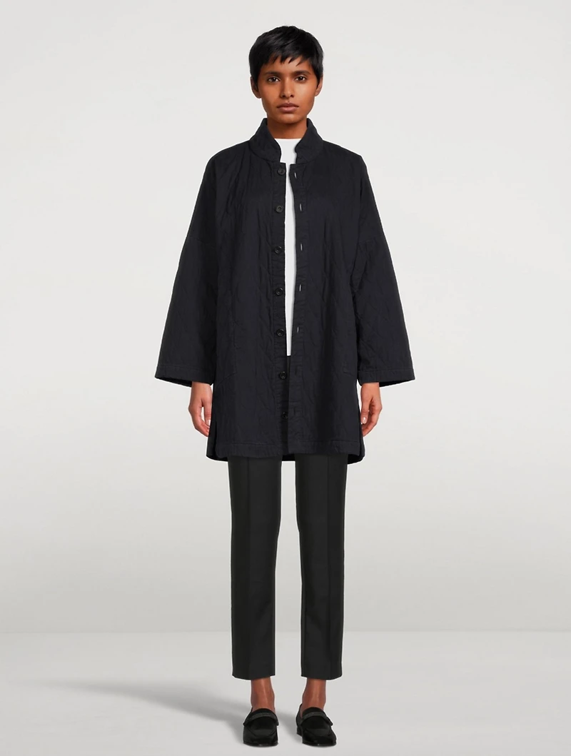 Imperial Cotton Long Coat