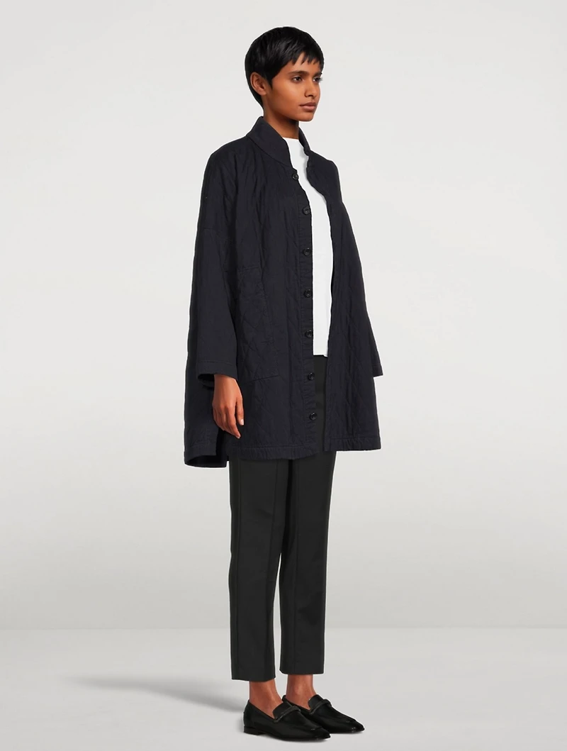 Imperial Cotton Long Coat