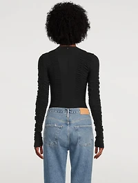 The Ives Ruched Bodysuit
