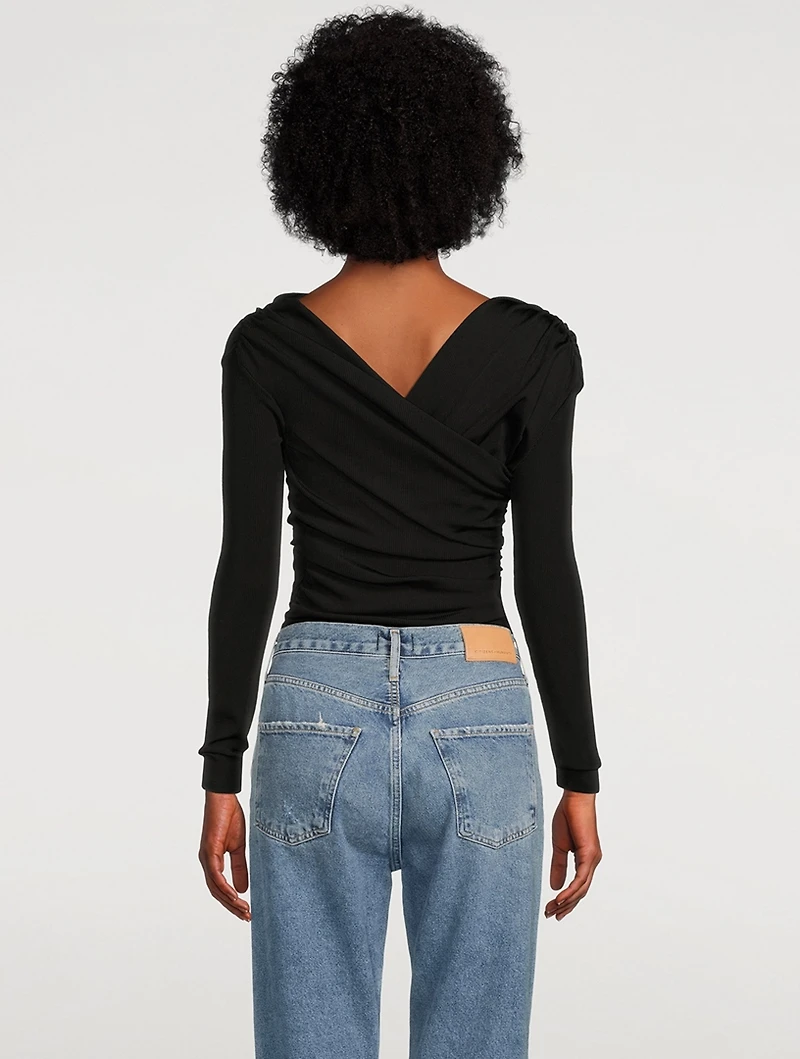 The Fonteyn Asymmetric Bodysuit